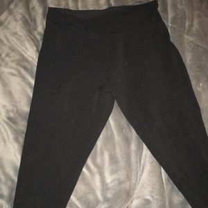 Forever 21 black yoga pants